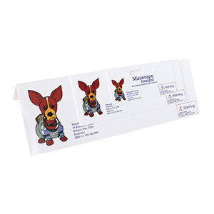 Papier kraft personnalisé et papier offset cartes <span class=keywords><strong>d</strong></span>'en-tête de carte de visite impression économique de topper de carte - Product Image 1