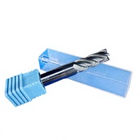 Fraise à queue de haute précision à 4 cannelures, hélice 35°, revêtement AlTiN, tige CNC de 6 mm, en alliage de tungstène-cobalt, personnalisable ODM/OEM