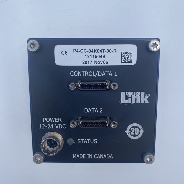 P4-CC-04K04T-00-R D&LSA New Original Piranha4 4K Trilinear Color Line Scan Camera High Speed CMOS Camera Link Interface