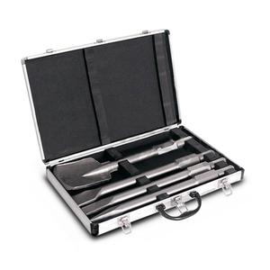 Martillo Demoledor s HM1511 + P65A 1850W con Vástago Hexagonal de 30mm, Juego de Cinceles Industriales de 4 Piezas para Bricolaje, 3 Años de Garantía - Product Image 4