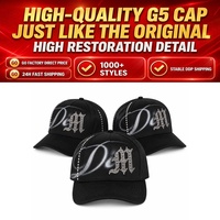 Gorra trucker de malla rosa de 5 paneles personalizada con logo bordado, gorras deportivas de malla desgastadas en blanco, gorras de verano Rude Hats Awakening