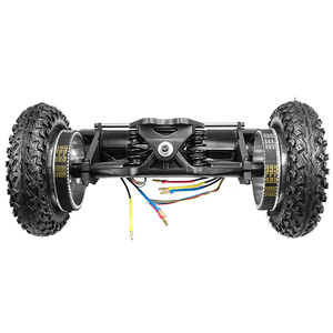 Kit <span class=keywords><strong>de</strong></span> neumáticos todo terreno neumáticos <span class=keywords><strong>de</strong></span> 8 ''con camiones y dos motores 6354 para monopatín eléctrico - Product Image 2