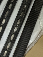 Panneau central de levier de vitesses en fibre de carbone véritable personnalisé pour tableau de bord intérieur, compatible avec BMW Série 3 E46 1998-2005 (conduite à gauche)