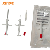 2.12*12mm 134.2khz Fdx B Programmable RFID Microchip Seringue pour Chien Chat Bioglass Implantable Animal ID Tag Cartes De Contrôle D'accès