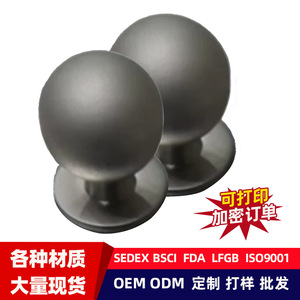 Stainless Steel Round <b>Wardrobe</b> Handle 26mm Diameter Minimalist Design For Drawer Cabinet Door Hardware - Product Image 3