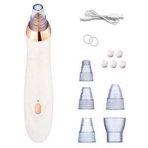 मिनी पोर्टेबल चेहरे वैक्यूम तरल ब्लैकहेड रिमूवर मुँहासे उपचार नाक चूषण निकालने वाला एक्स्चर सिलिकॉन पीसी प्लास्टिक निर्माण - Product Image 5