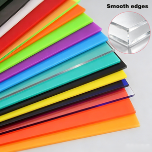 Lámina Acrílica Fundida de Color Sólido de 500*500*0.9mm, Venta al por Mayor, OEM, Corte a Medida, Color Negro, Blanco, Personalizado para Señalización, Manualidades y Exhibición - Product Image 3