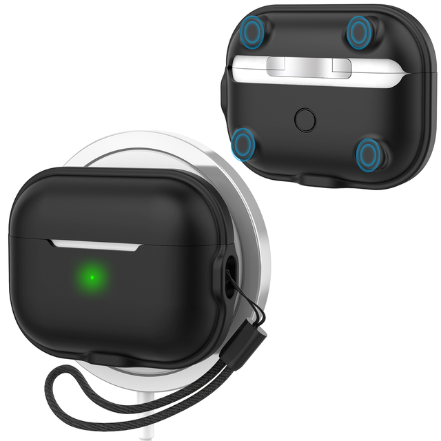 Silicone Case Cover Shockproof Anti Fall Shell Can Be Directly Charged for AirPods Pro 2nd Generation