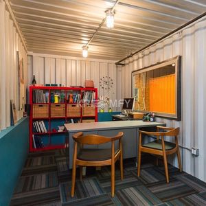 Maisons préfabriquées 2025 Chine, forme prête à l'emploi, restaurant, bar, grandes maisons de luxe en bois artificiel, conteneur d'expédition - Product Image 4