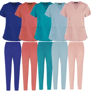 Amason-uniforme médical d'anesthésie en tissu TRS, uniforme de styliste pour les soins infirmiers, vente en gros, uniformes de santé pour salle d'opération, 2022