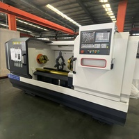 Torno CNC Horizontal CK6152E de Fábrica China, de Servicio Medio, Control Digital, Sistema GSK, 530mm de Giro, para Trabajo en Metal