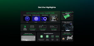 Escáner 3D Creality Sermo P1, Escáner 3D Profesional Todo en Uno, Procesador de Alto Rendimiento, Sistema de Escaneo Láser Multilínea Azul - Product Image 2