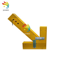 Jiamei solaire alimenté ip68 guide d'information d'avertissement de construction de routes LED véhicule C88 flèche feux de circulation
