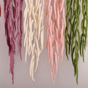 Nueva espuma de imitación verde seda blanco verde Borgoña colgante amaranto boda decoración de Navidad No hay comentarios todavía - Product Image 6