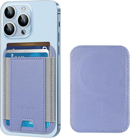 Portefeuille magnétique adhésif HiWe Slim MagSafe, le plus puissant pour iPhone 17/16/15/14/13/12 Series, porte-cartes 7 emplacements