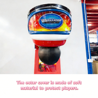 Machine de boxe d'arcade à monnayeur Dragon Punch Simulator avec support anglais, couleur et langue personnalisables