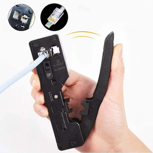 Outil de sertissage réseau <span class=keywords><strong>pour</strong></span> <span class=keywords><strong>RJ45</strong></span> Cat8 Cat7 Cat5 Cat6 <span class=keywords><strong>pince</strong></span> de câble RJ11 RJ12 6P 8p <span class=keywords><strong>pince</strong></span> de câble téléphonique <span class=keywords><strong>pince</strong></span> outil réseau - Product Image 2