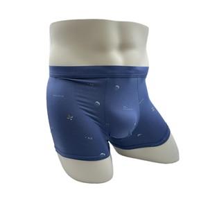 Erkek pamuk külot Boxer pantolon nefes orta-bel gençlik U dışbükey iç çamaşırı boksörler - Product Image 5