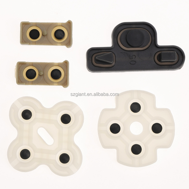 Conductive Silicone Pad for PS3 Gaming Controller Keypad Conductive Rubber Buttons Soft Key Pad Button Case Keypads