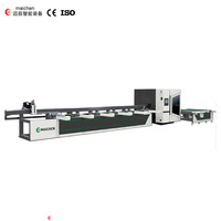 Centro de Procesamiento de Corte CNC - Alimentación/Clasificación/Corte de Perfiles de Aluminio Totalmente Automático con Clasificación por Brazo Robótico