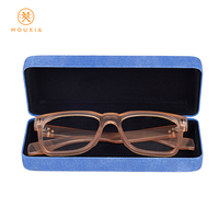 Nouveauté, vente flash, étui à lunettes en denim, étui rigide tendance pour lunettes de soleil