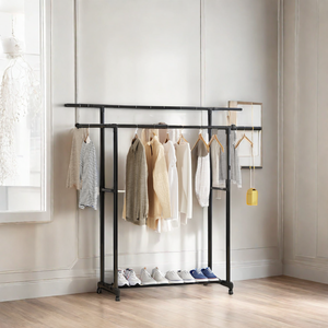 Factory New Design Tragbarer vertikaler Kleider ständer Kids Adult Durable <span class=keywords><strong>Metal</strong></span> Kleider ständer - Product Image 4