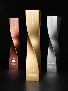 جائزة معدنية مخصصة لعام <span class=keywords><strong>2026</strong></span> بتصميم عمود ملتوي إبداعي للموظفين المتميزين في الشركات مع رسومات مطبوعة بالأشعة فوق البنفسجية - Product Image 5