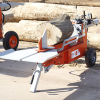 Meilleure vente Mini fendeuse de bûches de jardin Fendeuse de bûches de bois hydraulique Machines de fendage de bois horizontales et verticales à vendre