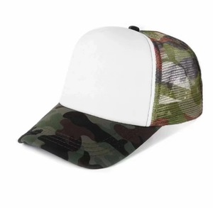 Tùy chỉnh Trucker Hat Camo Sao lưới trên mặt sau của mũ có thể điều chỉnh dây đeo SNAPBACK HAT 6-Panel in lưới trở lại Thể Thao Mũ - Product Image 1