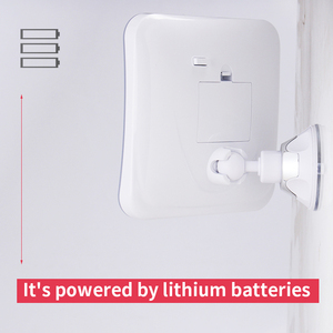 Gương Led Hình Vuông Mạnh Mẽ Gương Mỹ Phẩm Trang Điểm Phóng Đại Gương Trang Điểm Phòng Tắm Có Đèn Có Giác Hút - Product Image 3