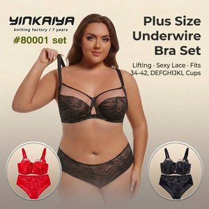 <span class=keywords><strong>Soutien</strong></span>-<span class=keywords><strong>gorge</strong></span> push-up sans doublure à armatures, grandes tailles, effet liftant, pour poitrines généreuses, sexy, en dentelle froncée, 75 80 85 90 95 DEFGHIJKL 80001 - Product Image 5