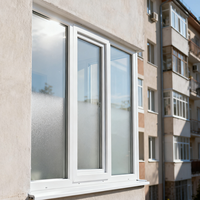 Fenêtre coulissante en PVC UPVC de haute qualité, double vitrage, sur mesure, insonorisée, à économie d'énergie, pour usage résidentiel