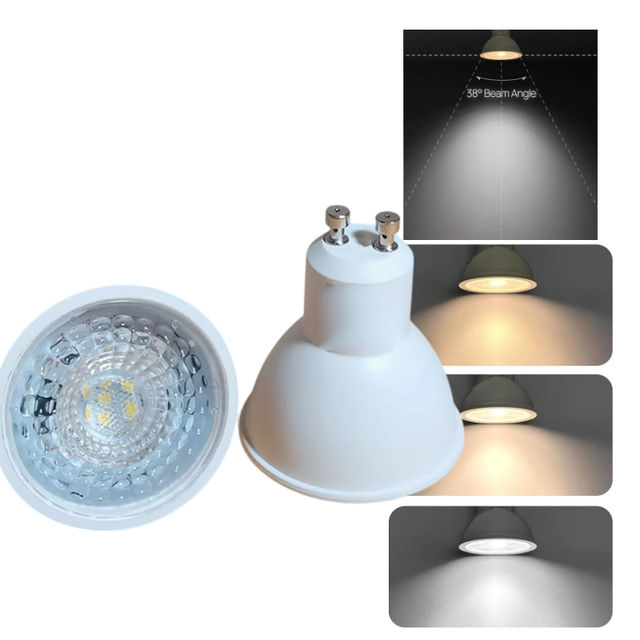 5W 7W 9W Led Bulb GU10 MR16 GU5.3 E14 E27 Track Light Replacement Ampoule LED Spot Light 3CCT 3000k 4000k 6500k Indoor Spotlight