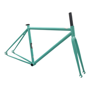 2023 700C CR-mo cố định bánh khung và Ngã Ba <span class=keywords><strong>Fixie</strong></span> xe đạp 49cm 52cm 55cm 58cm cố định bánh - Product Image 3