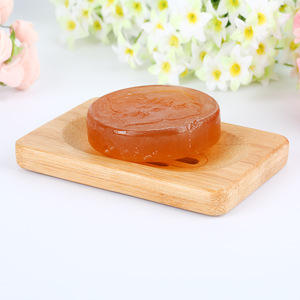 Eco Friendly Gift Bath Accessory Natural Soap Dish Wooden Handmade Bamboo Soap Holder Tray Rack <strong>Plate</strong> - Product Image 2