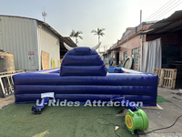 Vente en gros - Nouveauté : Machine de Bull Riding Gonflable en PVC U-Rides 1500W 5x4m, Installation Facile, Capacité 1 Personne pour Fêtes et Divertissement