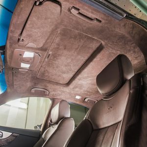 Matériau de réparation personnalisé pour toit de voiture en daim avec support en mousse, adapté aux tissus de rénovation intérieure automobile générale - Product Image 6