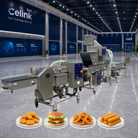 Machine à galettes de viande pour hamburgers KFC, McDonald's, Subway, etc., ligne de production de hamburgers, machine à former des burgers de poisson