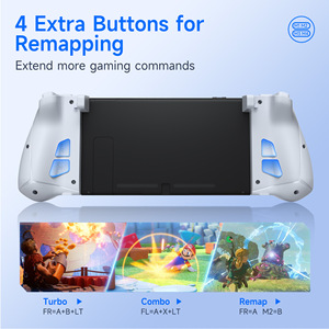 EasySMX สำหรับ NS S15 จอยเกมไร้สาย แบบแยกส่วน ควบคุมด้วยเซ็นเซอร์ Hall แบบกลไกสี่จุด ปุ่มด้านหลังสี่ปุ่ม ไฟ RGB พร้อมระบบสั่น - Product Image 3