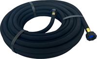 Tuyau d'arrosage de jardin renforcé à 4 couches anti-torsion, en PVC durable et flexible, résistant aux UV, pour l'arrosage agricole extérieur