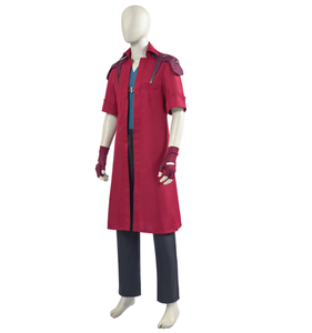 Ecoparty Dante DMC juego Anime Cosplay Demon Devil <span class=keywords><strong>Killer</strong></span> <span class=keywords><strong>Hunter</strong></span> peluca roja gabardina larga vestido hombre traje carnaval fiesta traje - Product Image 6