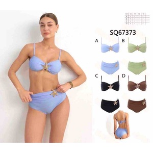 Costume da bagno intero modellante, coprente, sexy, monokini, taglie 42 44 46 48, colori A B C D - Product Image 1