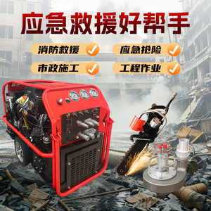 Station de pompage hydraulique portative haute puissance Shandong Confucian Workers pour la lutte contre les inondations, la construction routière et les outils hydrauliques - Product Image 5