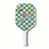 Ensemble de raquettes de pickleball MST pour enfant avec noyau en nid d'abeille en fibre de verre, balles incluses, 11 mm, pressées à froid, durables, USAPA, pour débutant, impression UV