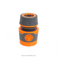 Connecteur rapide pour tuyau d'arrosage de jardin 1/2 pouce, coupleur rapide pour tuyau d'eau de 16 mm pour l'irrigation, connecteur à déconnexion rapide pour tuyau d'arrosage de jardin