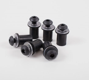 Kit de tornillos M5 x 16 mm para parabrisas de motocicleta, tornillos M5, tuercas de goma y arandelas - Product Image 5