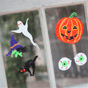 7 màu 22ml không độc hại tự làm kính sơn cửa sổ nghệ thuật thiết lập Acrylic sơn cho vải giấy vừa - Product Image 5