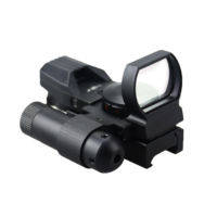 Accessoire de chasse, viseur laser rouge et vert, en alliage, résistant aux chocs, étanche, durable, 85*52MM, adapté à l'extérieur, commande de 1 pièce.