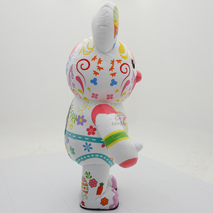 Costume gonflable <span class=keywords><strong>de</strong></span> <span class=keywords><strong>lapin</strong></span> <span class=keywords><strong>de</strong></span> Pâques personnalisé pour adulte, modèle 2026, pour les fêtes, mignon et gonflable, pour la marche - Product Image 5