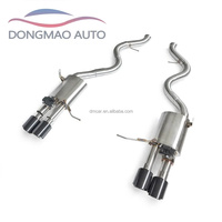 Convient pour BMW M3 E90 E92 E93 4.0l 2008-2013 Système d'échappement en acier inoxydable Tuyau d'échappement de voiture